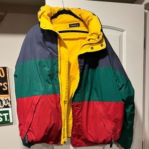 Vintage multicolor Nautica ski Jacket